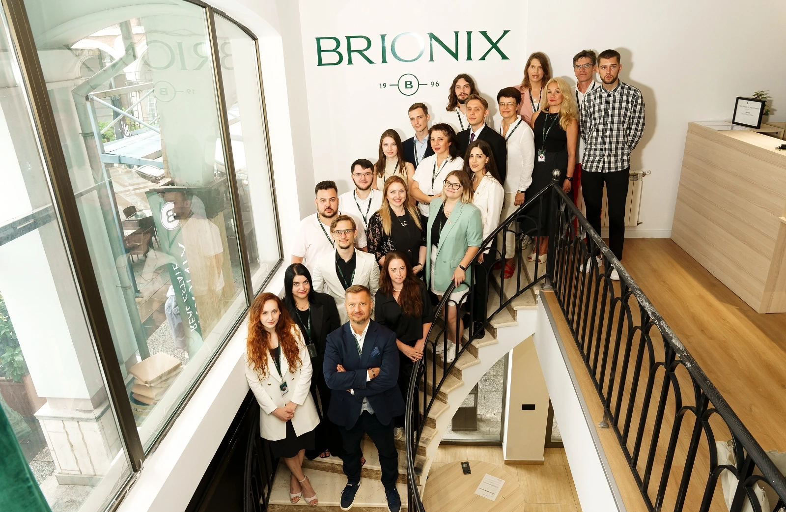Команда Brionix в офисе в Батуми